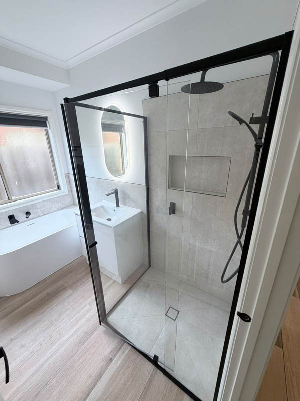 Bathroom renovation project