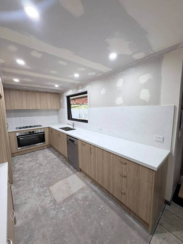 Modern kitchen renovation