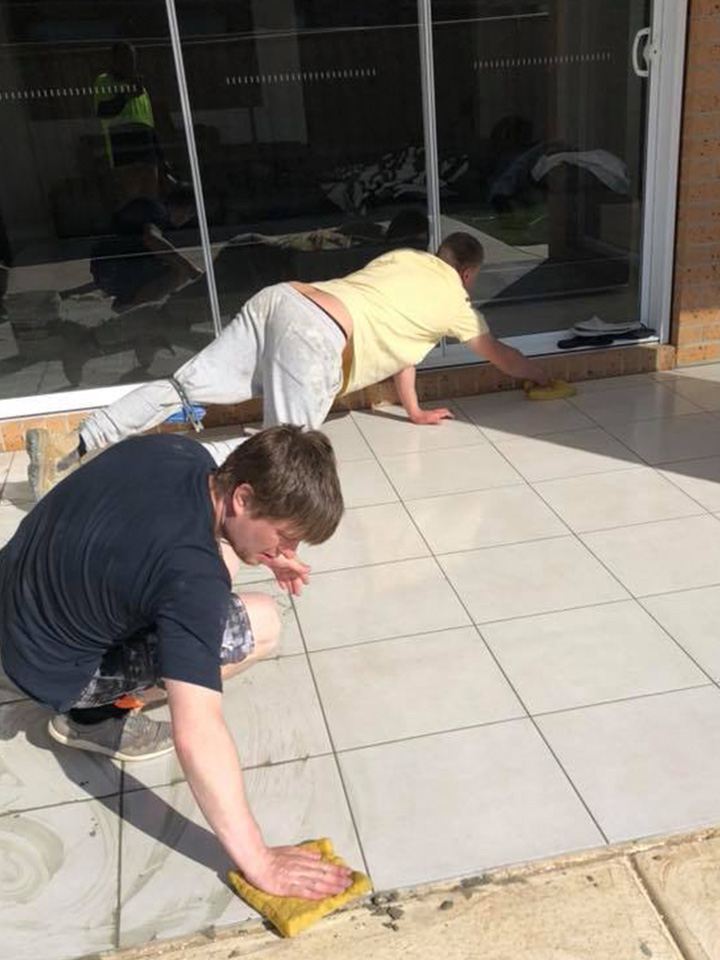 Outdoor Tiling